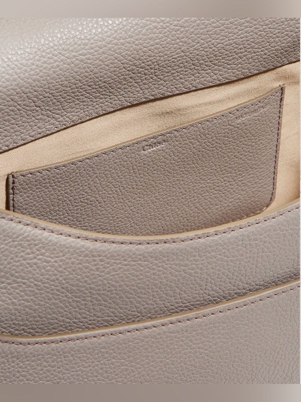 *NWT* Chloe Marcie Medium Crossbody Bag in Grained Leather - Picture 3 of 6